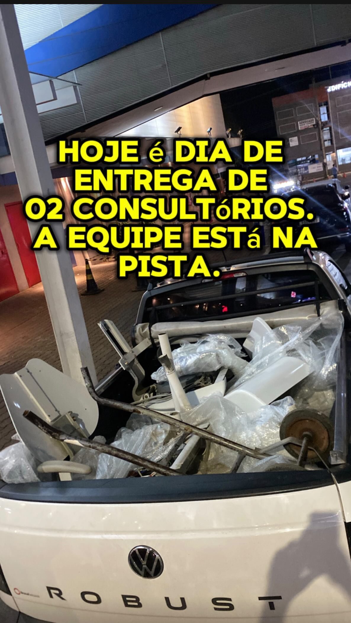 Entrega de consultórios odontológicos em Brasília