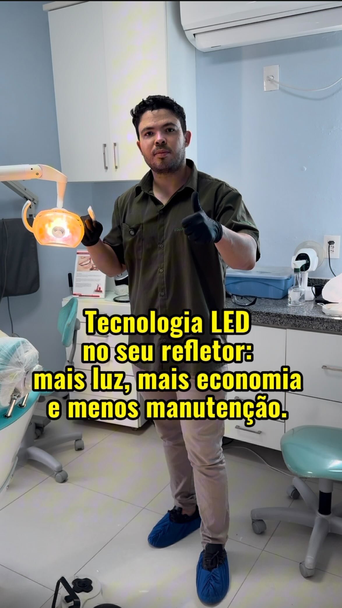 Iron Pinheiro com upgrade de refletor LED